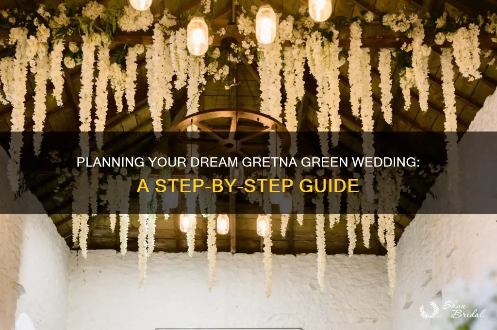 how to arrange a wedding at gretna green