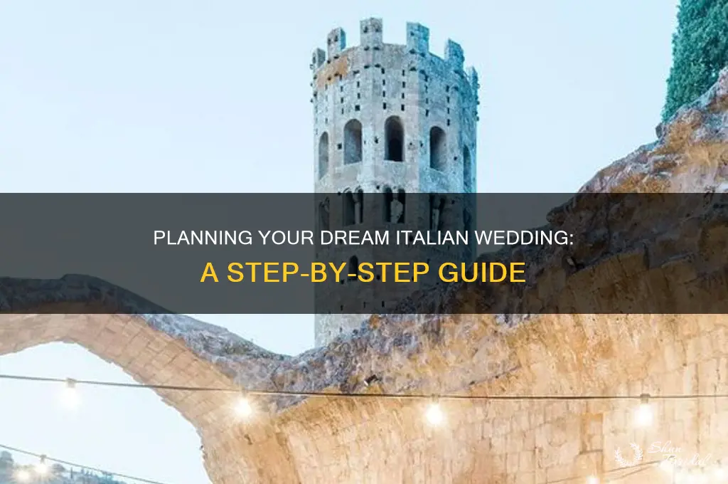 how to arrange a wedding in italy