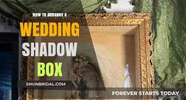Creative Ways to Arrange a Wedding Shadow Box for Lasting Memories
