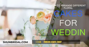 Floral Wedding Cakes: Arranging Blooms for a Dreamy Effect