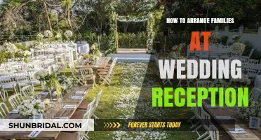 Planning Wedding Reception Seating for Families