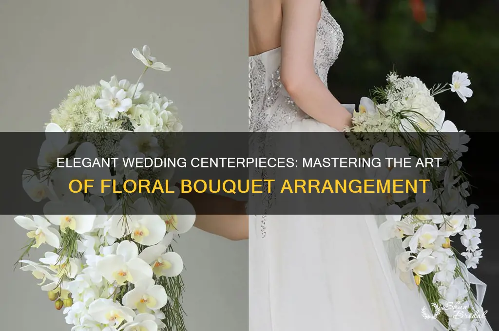 how to arrange flower bouquets for wedding centerpieces