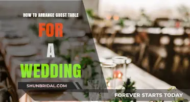 Elegant Wedding Table Arrangements: A Guide to Seating Your Guests