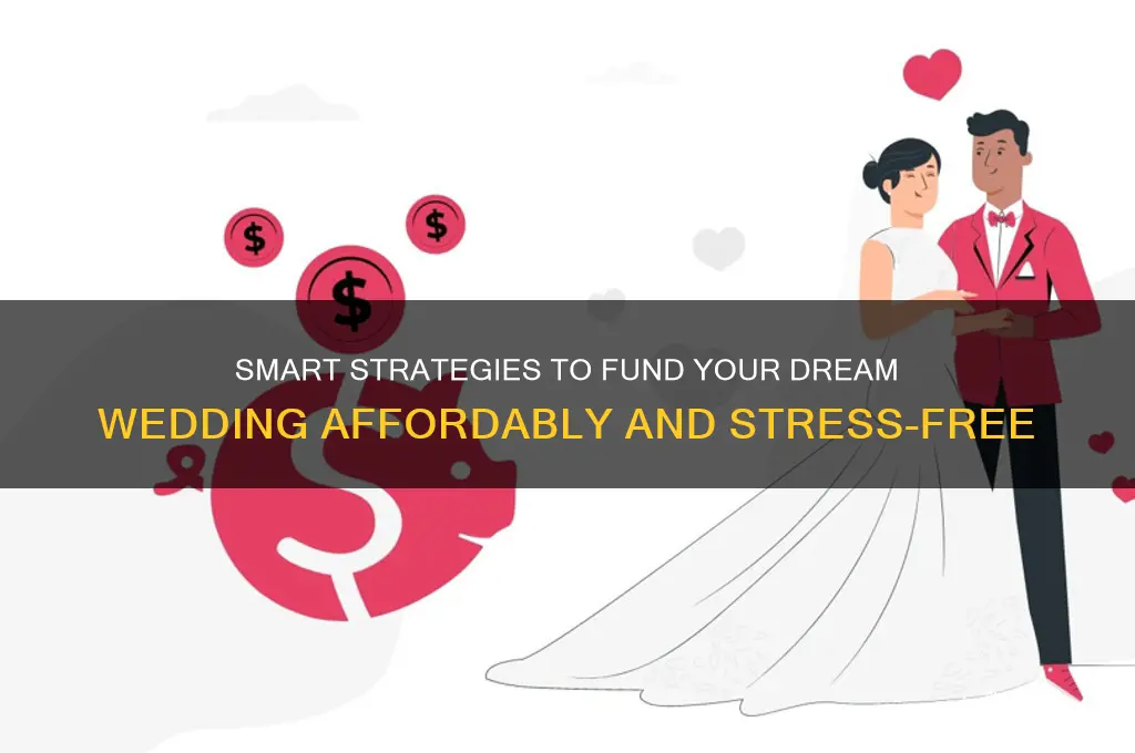 how to arrange money for wedding