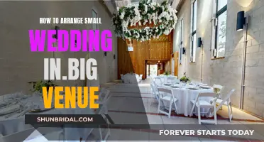Small Wedding, Big Venue: Tips for an Intimate Affair