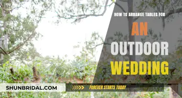 Elegant Outdoor Wedding Table Arrangements: Tips for a Perfect Layout