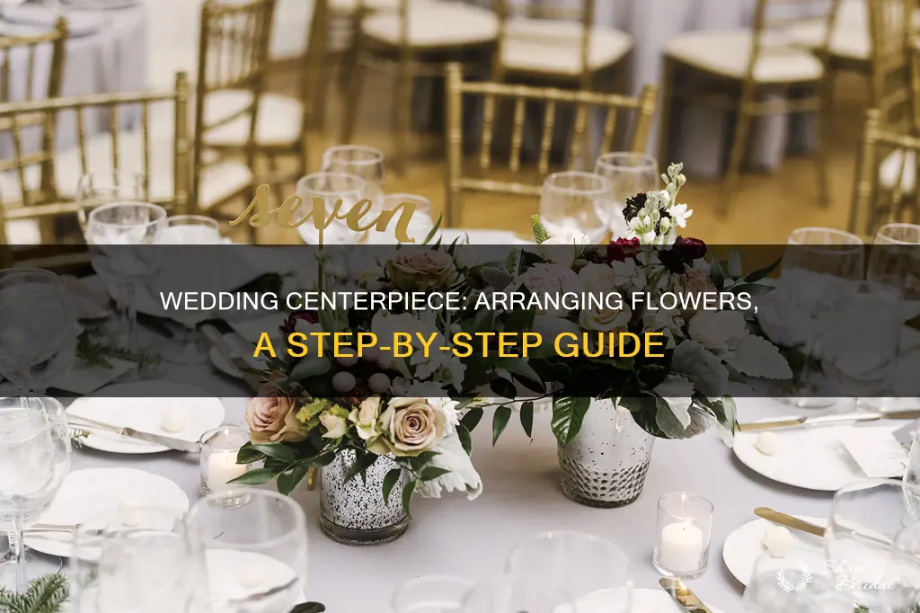 how to arrange wedding flowers centerpiece