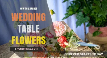 Wedding Table Flowers: Creative Arrangements for Your Big Day