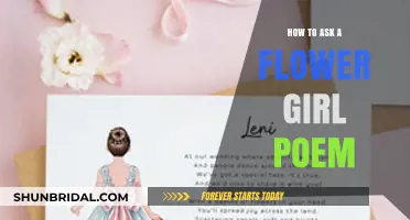Crafting the Perfect Flower Girl Poem: A Guide to Asking with Grace