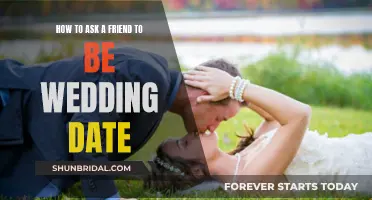 Will You Be My Wedding Date?" Navigating the Ask with a Frien