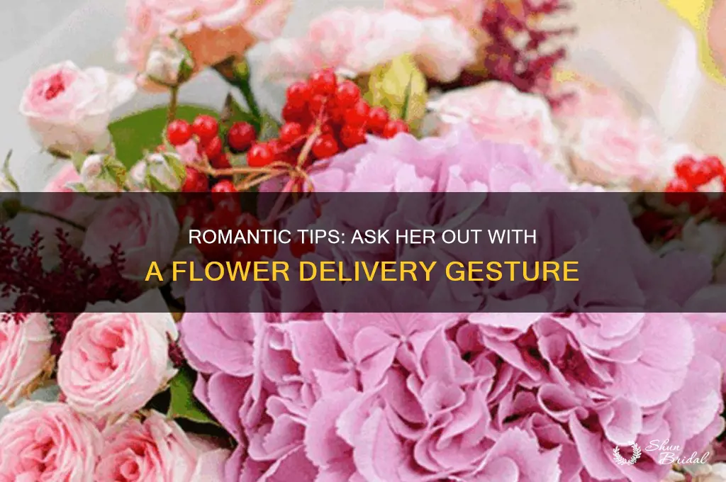 how to ask a girl out with flower delivery