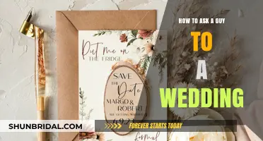 How to Gracefully Invite a Guy to a Wedding as Your Date