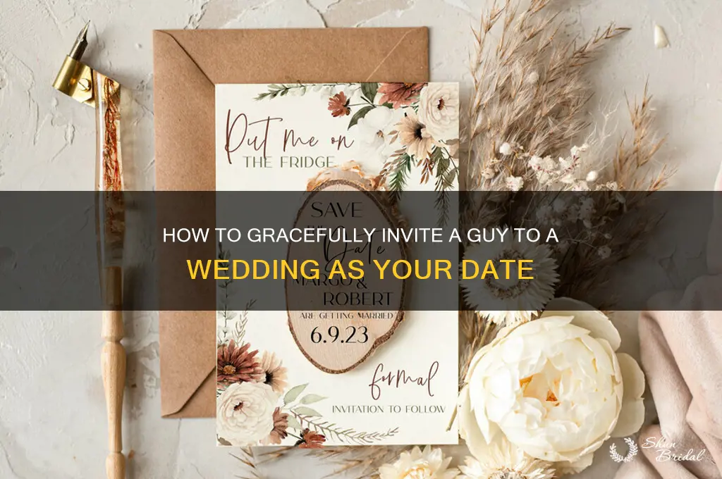 how to ask a guy to a wedding