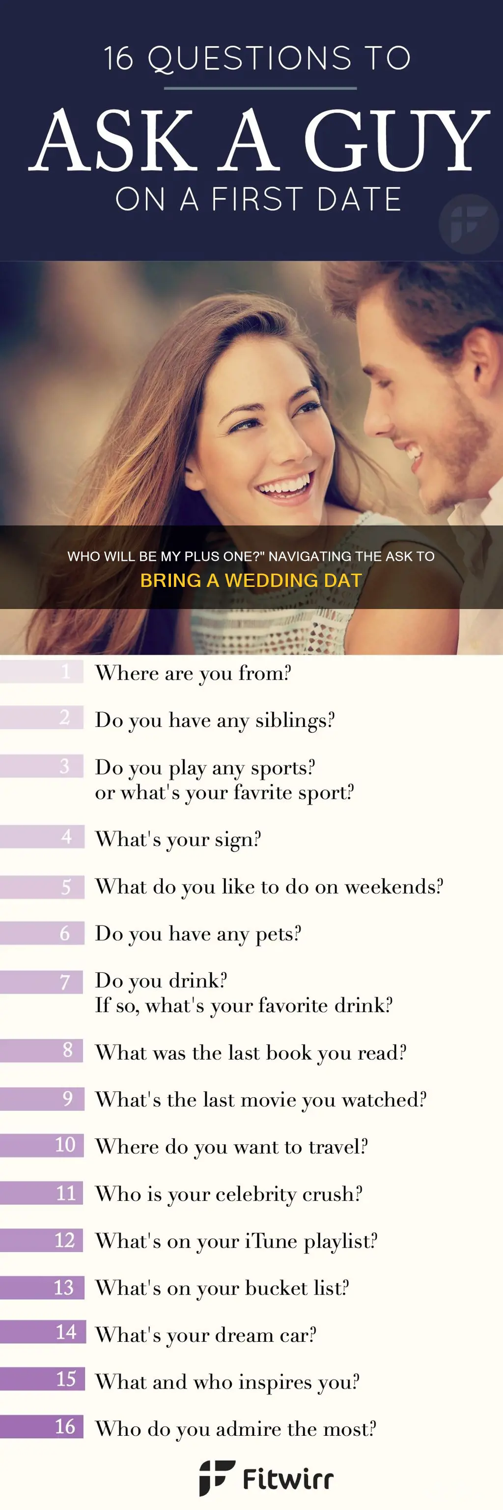 how to ask a guy to be your wedding date