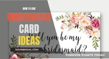 Asking Bridesmaids: Creative Card Ideas for Your Wedding Party