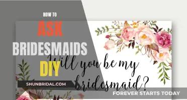 Asking Bridesmaids: DIY Style