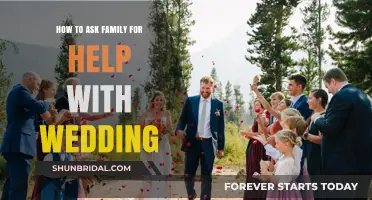 Seeking Family Support: A Guide to Asking for Wedding Help