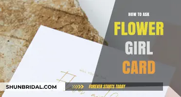 Sweet Petals: Crafting the Perfect Flower Girl Proposal Card