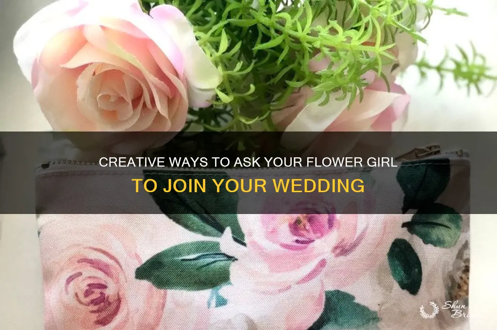 how to ask flower girl ideas