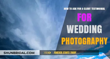 Seeking Testimonials: Tips for Wedding Photographers
