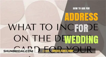 Tactfully Requesting Wedding Addresses from Your Guests