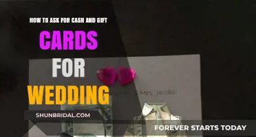 Polite Ways to Request Cash or Gift Cards for Your Wedding