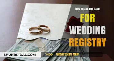 Asking for Cash Gifts for Your Wedding: Tips and Tricks