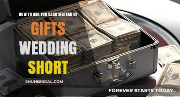 Cash Over Gifts: A Simple Wedding Request Guide