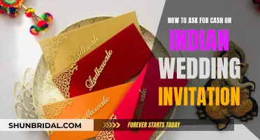 Requesting Cash Gifts: Etiquette for Indian Wedding Invites