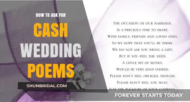 Creative Cash Wedding Poems: Polite and Elegant Ways to Ask for Gifts