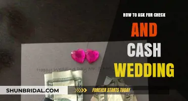 Tactful Tips for Requesting Cash or Checks as Wedding Gifts