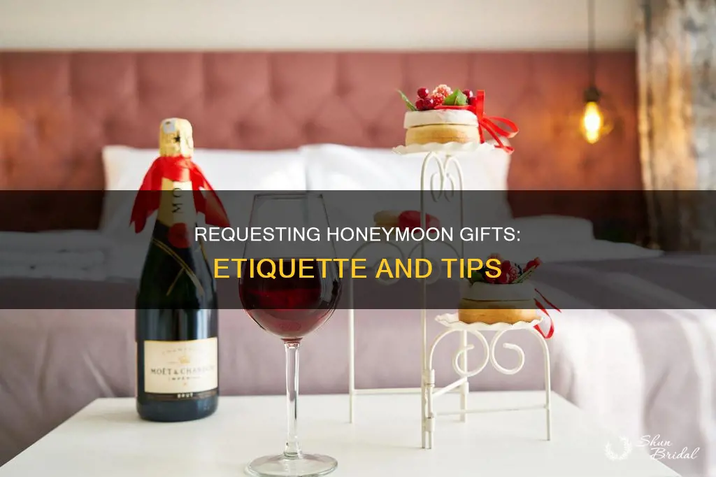 how to ask for contribution to honeymoon