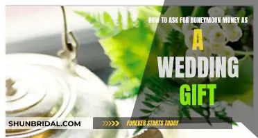 Asking for Honeymoon Funds: Wedding Gift Etiquette