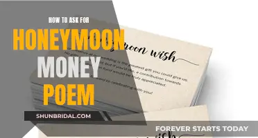 Honeymoon Fund Request: A Poetic Twist