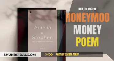 Honeymoon Wishes: A Poem for Cash Gifts