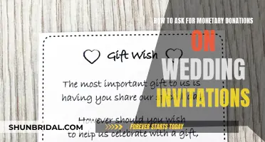 Wedding Invites: Monetary Gifts Etiquette and Wording Ideas