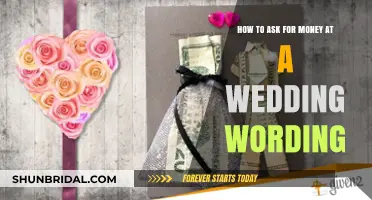 Elegant Wording Tips for Requesting Monetary Gifts at Your Wedding