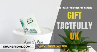 Tactful Ways to Request Monetary Wedding Gifts in the UK