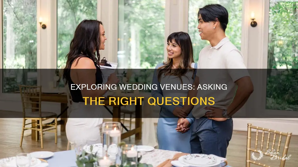 how to ask for more information about a wedding venue