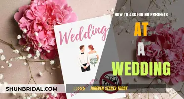 Celebrate Our Love, Not Gifts: How to Request No Wedding Presents
