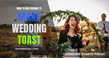 Crafting Wedding Toasts: Asking Your Friends to Participate