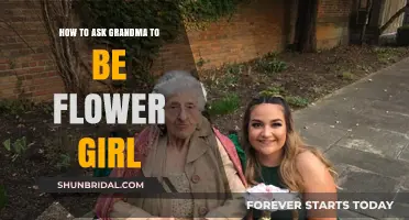 Sweetly Asking Grandma to Be Your Flower Girl: A Heartwarming Guide