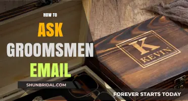 Crafting the Perfect Groomsmen Email: Tips for a Thoughtful Ask