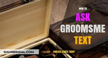 Crafting the Perfect Groomsmen Proposal Text: Tips and Examples