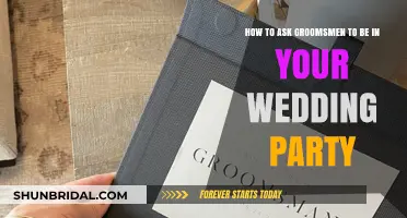Creative Ways to Invite Groomsmen to Join Your Wedding Party