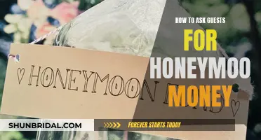Asking Guests for Honeymoon Funds: Tactful Tips and Tricks