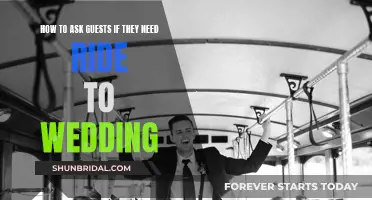 Arranging Transport: Wedding Guests, Do You Need a Ride?