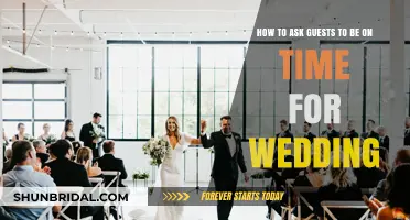 Timely Wedding Etiquette: Tips for Encouraging Punctual Guests