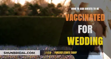 Ensuring a Safe Celebration: Requesting Vaccinations for Your Wedding Guests