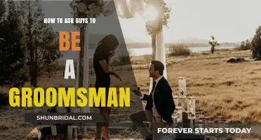 How to Ask Guys to Be Groomsmen: A Guide for Grooms